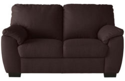 Collection Milano Regular Fabric Sofa - Chocolate